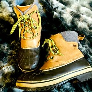 Sorel Slimpack II Waterproof Boot | Elk Cordovan